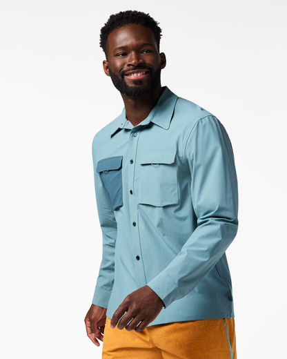 Lightweight Sun Coverage Solta Long-Sleeve Sun Shirt - Men s