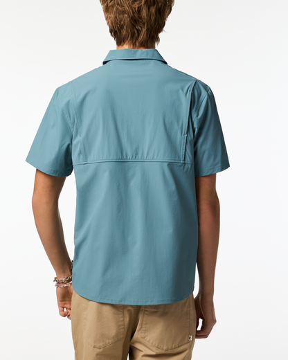 Warm Weather Comfort Solta Short-Sleeve Sun Shirt - Men s