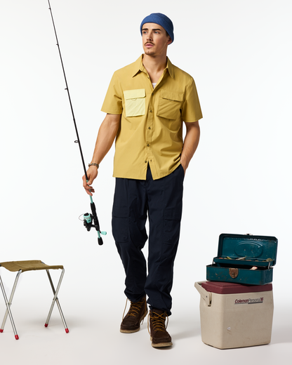 Warm Weather Comfort Solta Short-Sleeve Sun Shirt - Men s