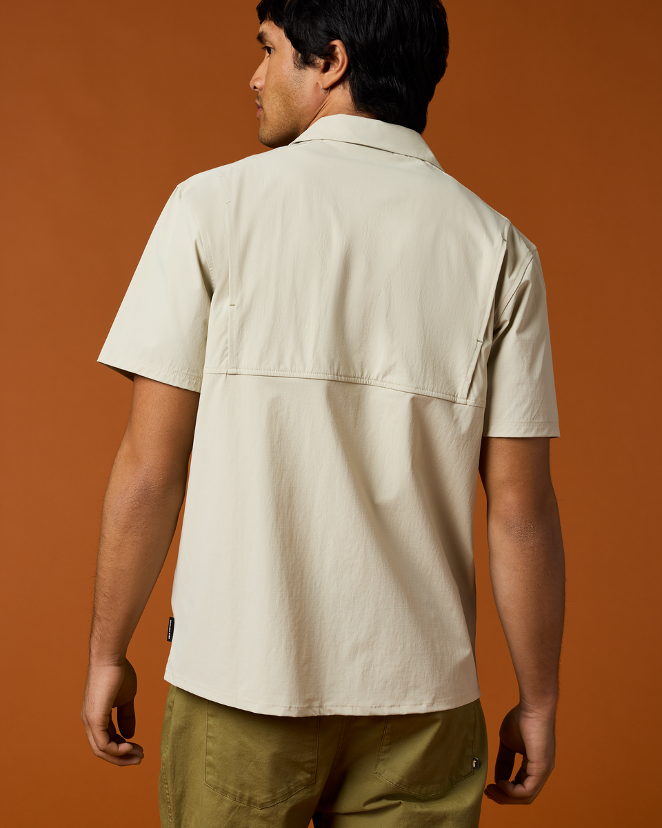 Warm Weather Comfort Solta Short-Sleeve Sun Shirt - Men s