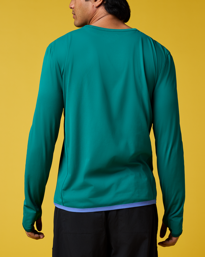 Lightweight Sun Coverage Sombra Long-Sleeve Sun Shirt - Men s