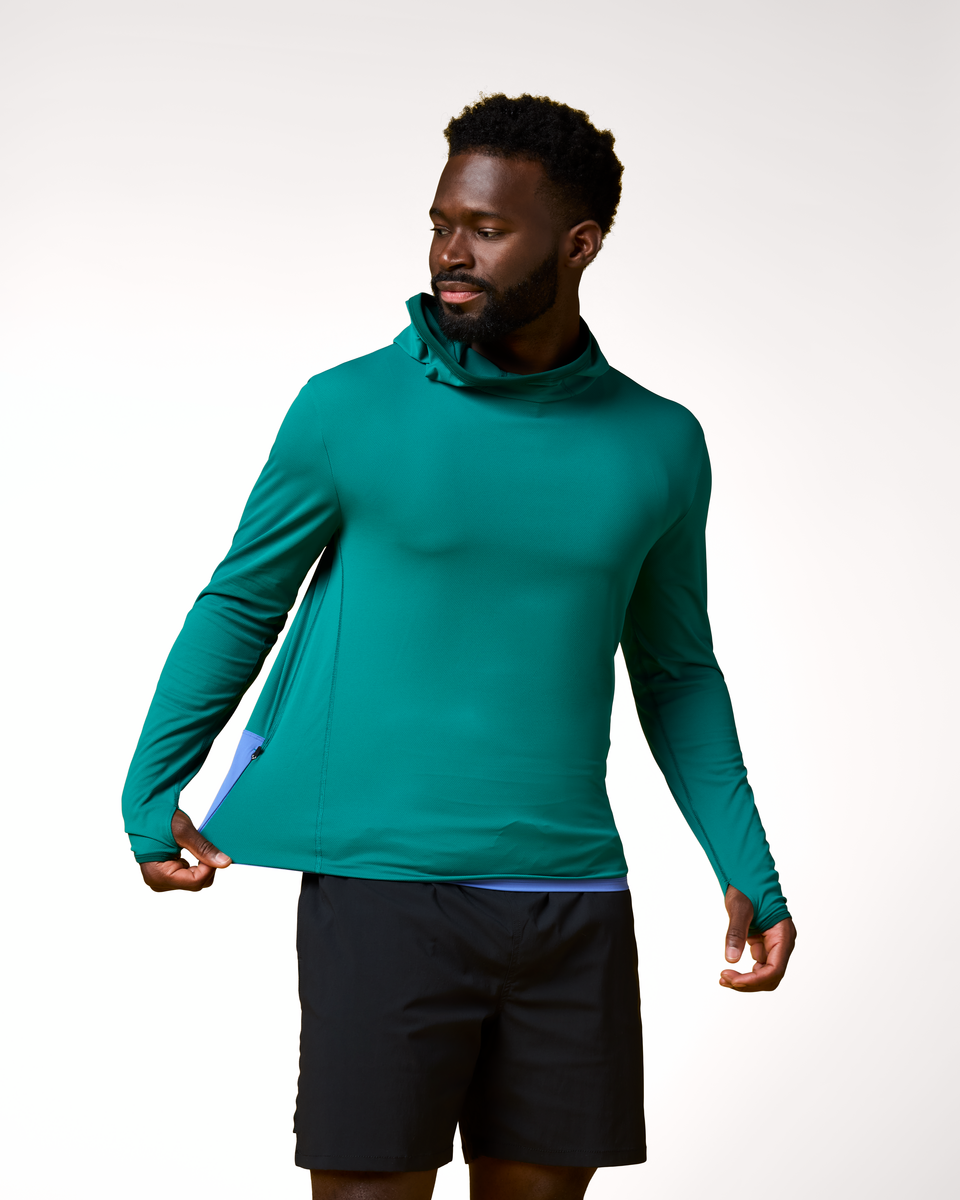 Casual Outdoor Style Sombra Sun Hoodie - Men s