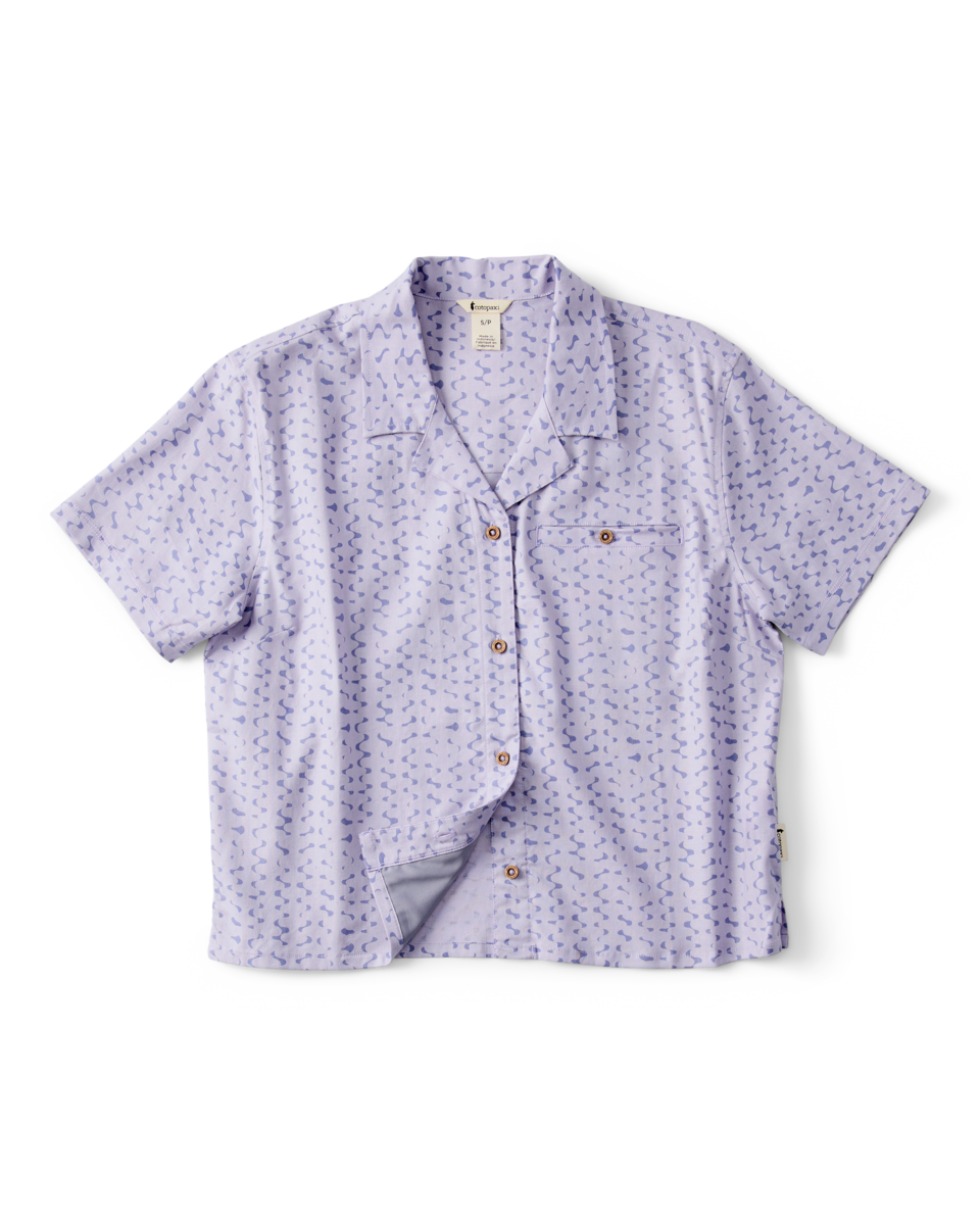 Outdoor Ready Design Afuera Button Up Shirt - Print - Women s