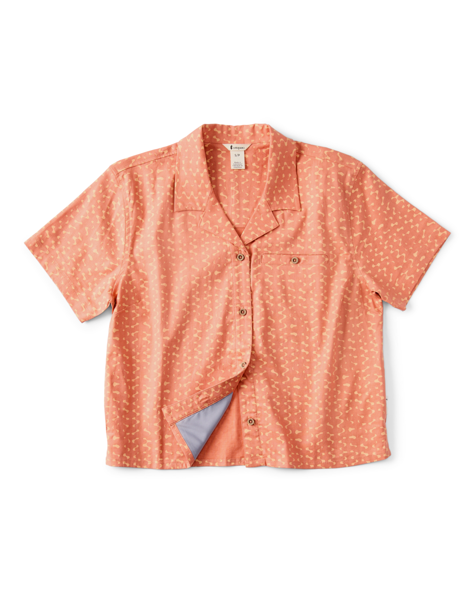 Outdoor Ready Design Afuera Button Up Shirt - Print - Women s