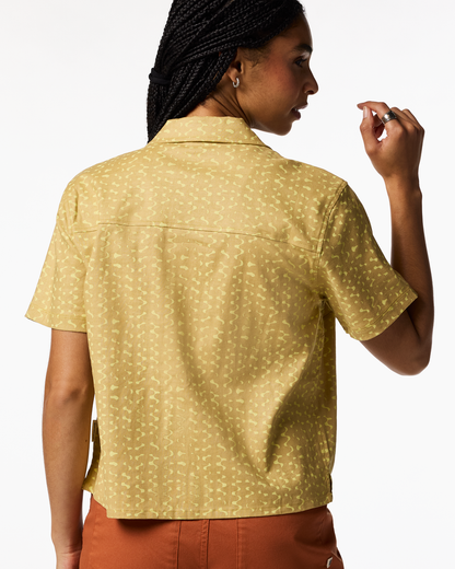 Outdoor Ready Design Afuera Button Up Shirt - Print - Women s