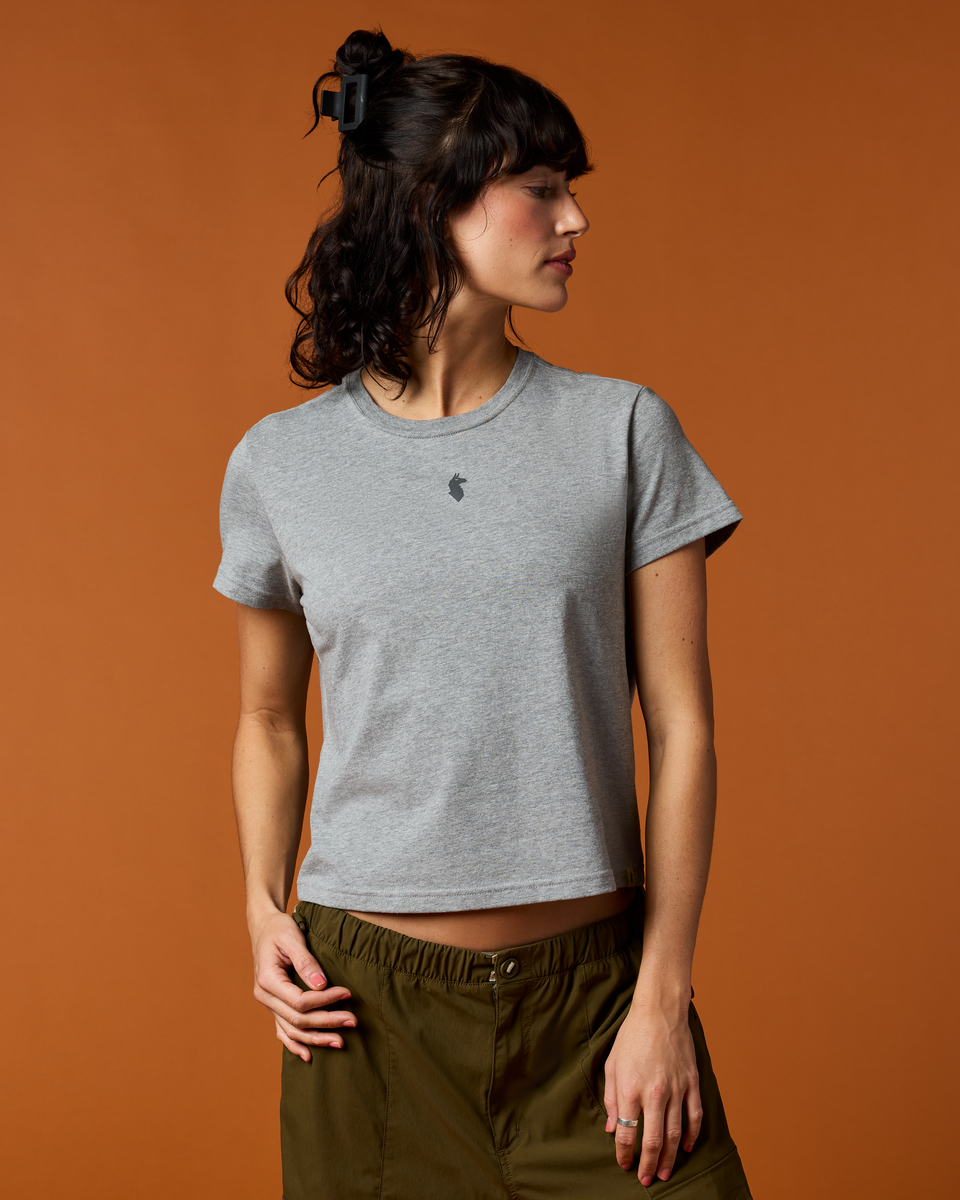 Casual Adventure Style Llama Icon T-Shirt - Women s
