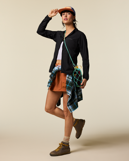 Versatile Outdoor Use Pacaya Lite Hooded Jacket - Women s