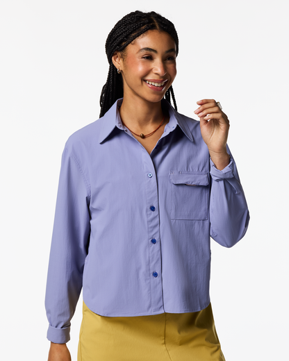 Warm Weather Comfort Solta Long-Sleeve Sun Shirt - Women s