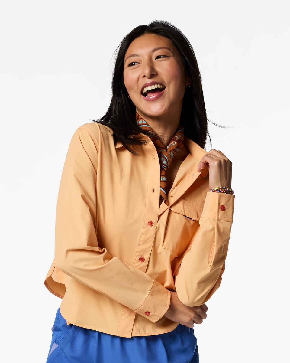 Warm Weather Comfort Solta Long-Sleeve Sun Shirt - Women s