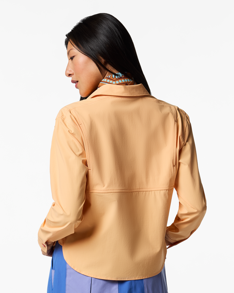 Warm Weather Comfort Solta Long-Sleeve Sun Shirt - Women s