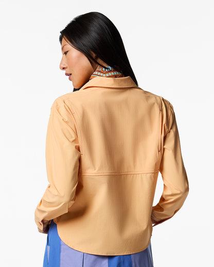 Warm Weather Comfort Solta Long-Sleeve Sun Shirt - Women s