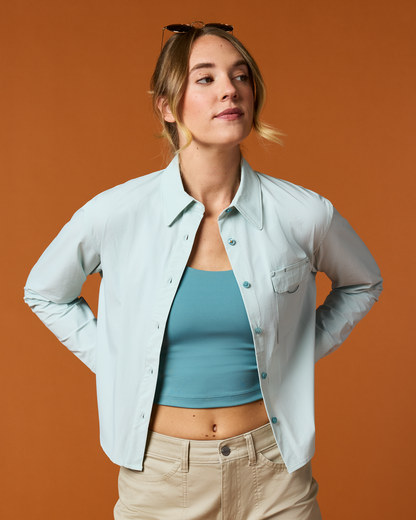 Warm Weather Comfort Solta Long-Sleeve Sun Shirt - Women s