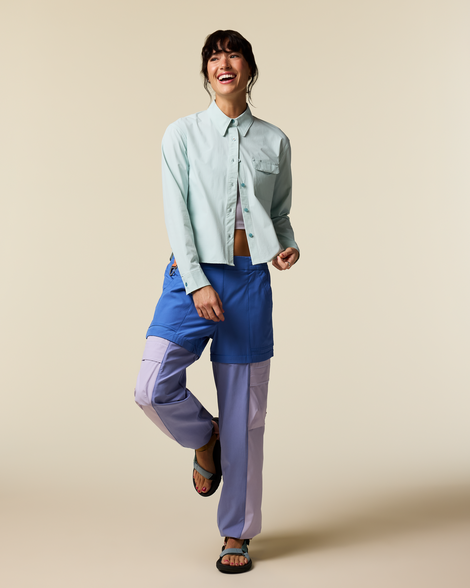 Warm Weather Comfort Solta Long-Sleeve Sun Shirt - Women s