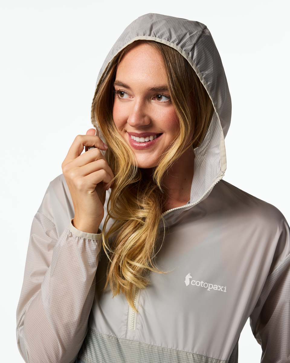 Lightweight Wind Coverage Teca Half-Zip Windbreaker - Women s